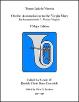 On the Annunciation to the Virgin Mary P.O.D. cover